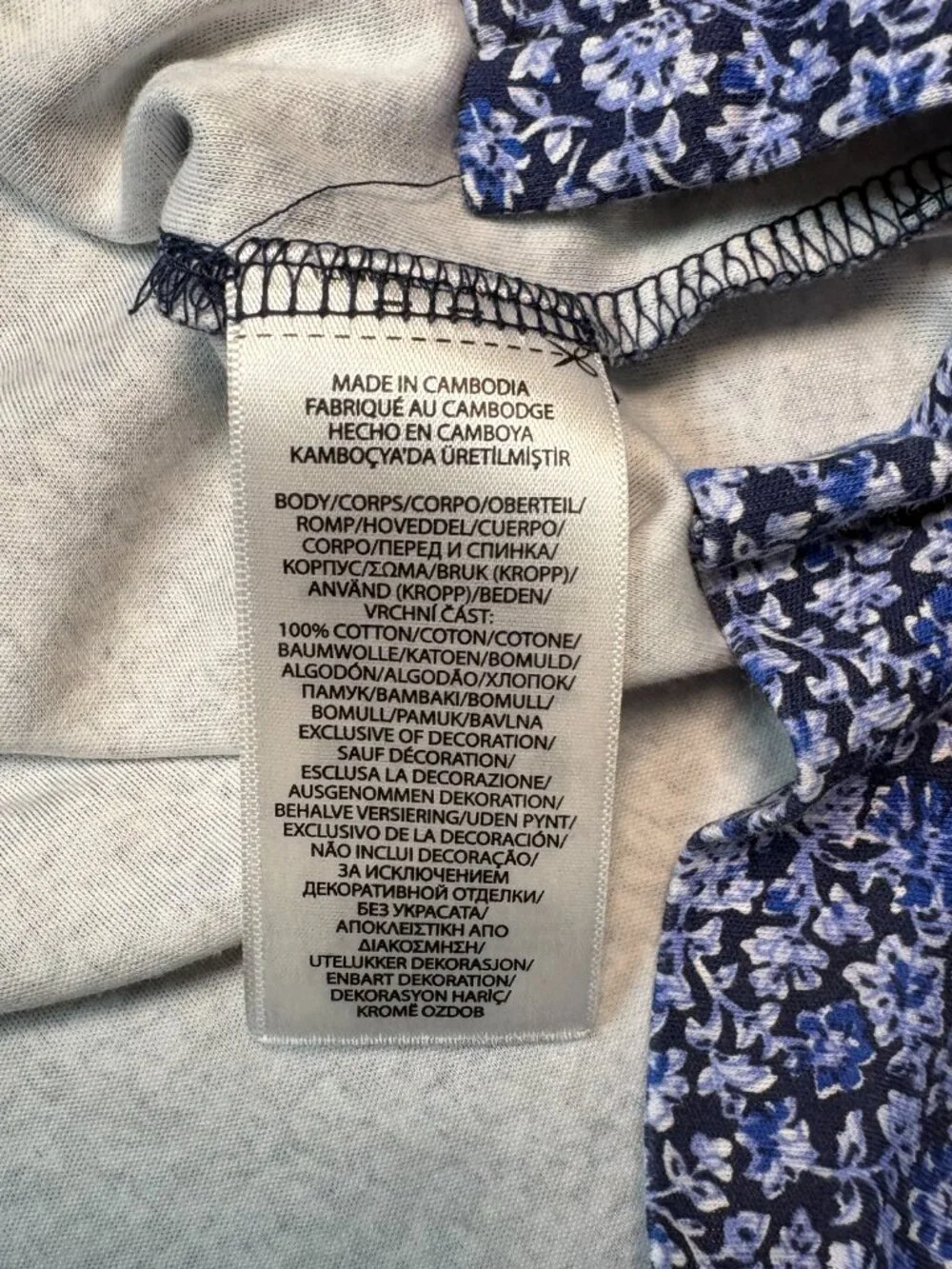Polo Ralph Lauren Slim Fit Blue Ditsy Floral Polo Coastal Preppy Grandpacore M